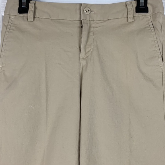 Gap original khaki colored pants with stretch and wide legs. Size 0 regular - Picture 4 of 9